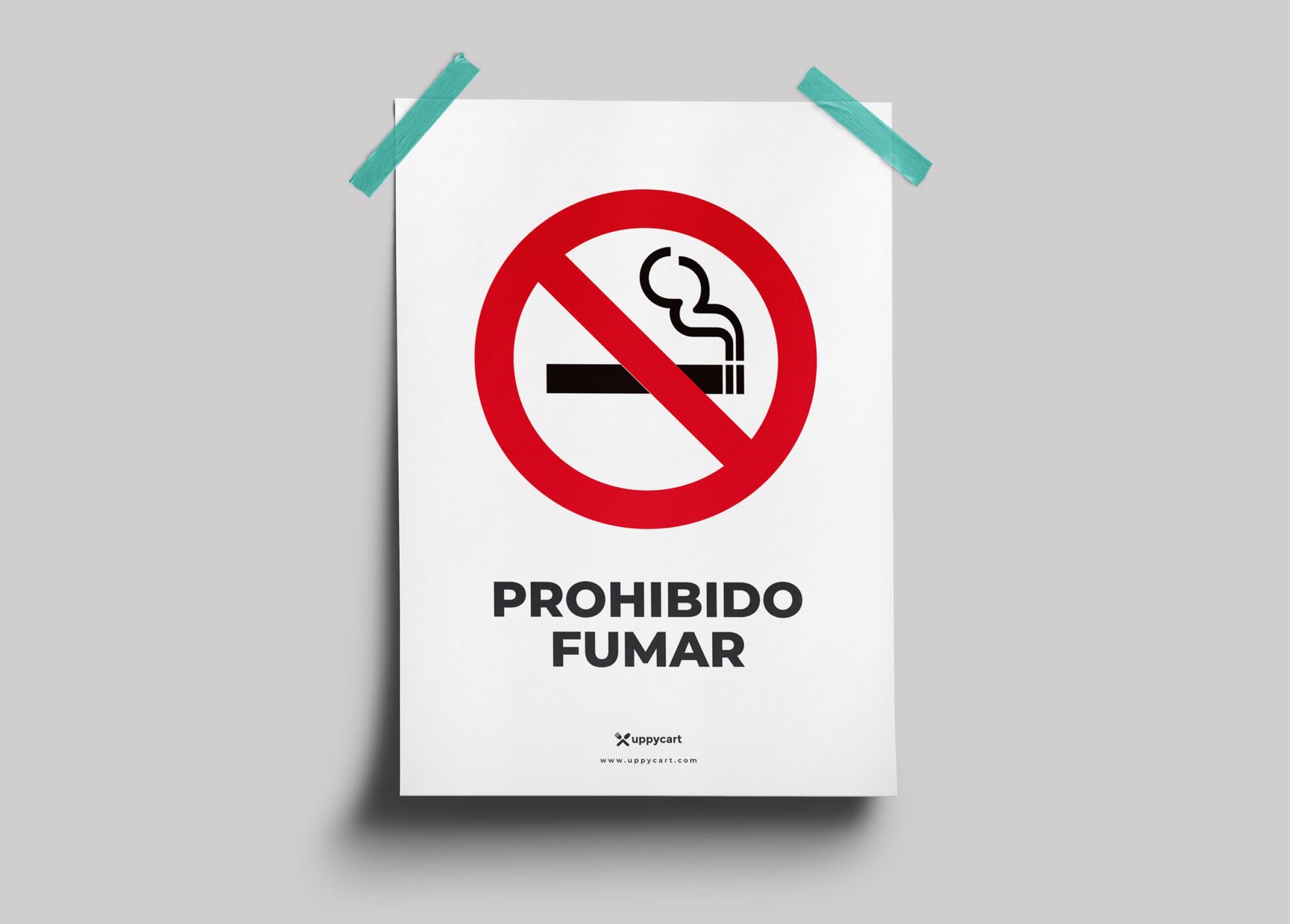  Cartel de no fumar, ideal para el hogar y los negocios